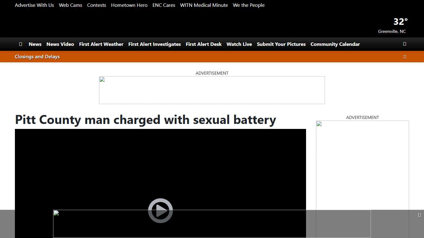 Pitt County man charged with sexual battery