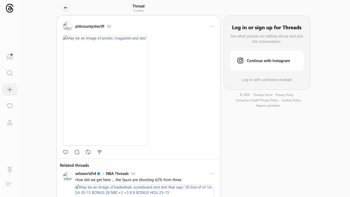 Photo posted by Pitt County Sheriff’s Office (@pittcountysheriff)